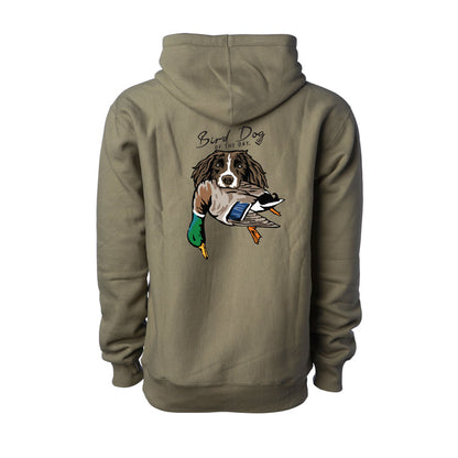 Olive (Premium Heavyweight) / XS / Springer with a Mallard