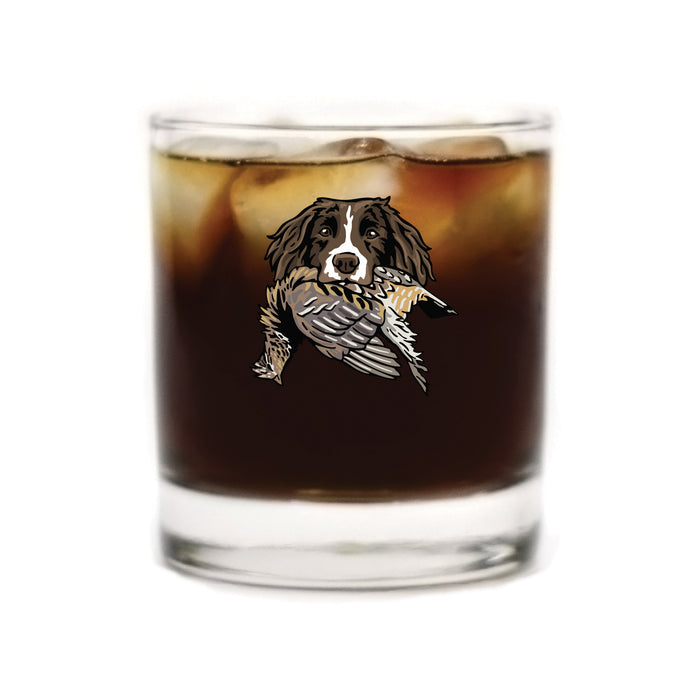 |Springer with a Ruffed Grouse