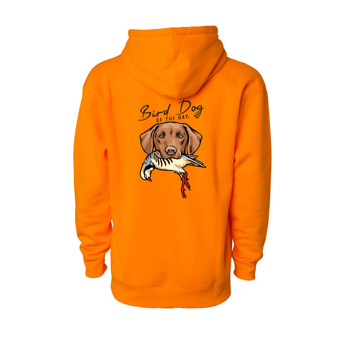 Vizsla with a Chukar / Blaze Orange / XS
