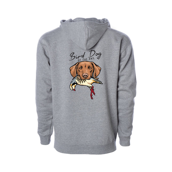 Vizsla with a Chukar / Heather Grey / XS