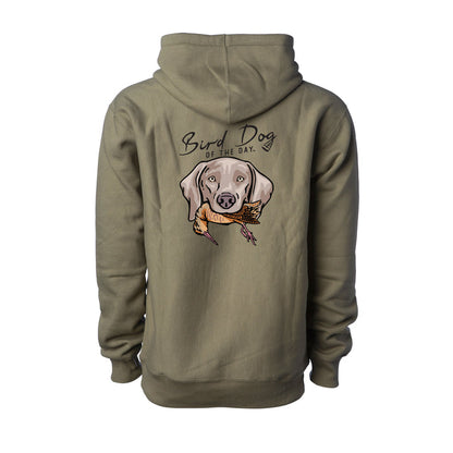 Weimaraner with a Woodcock / Olive (Premium Heavyweight) / XS