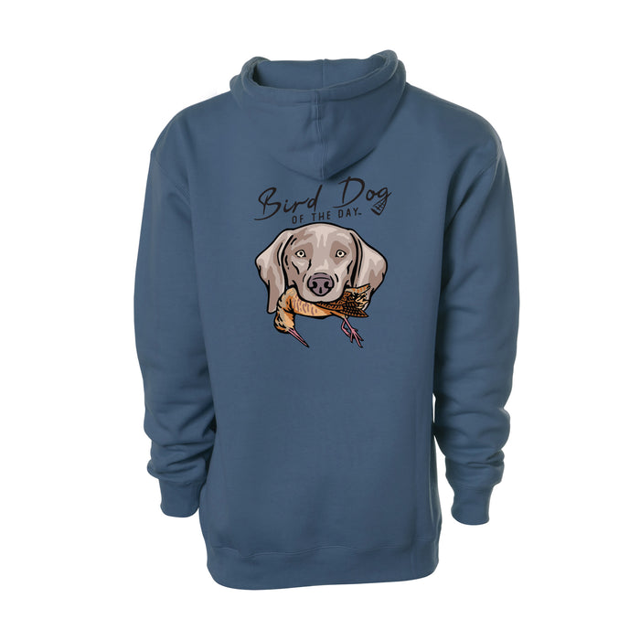 Weimaraner with a Woodcock / Storm Blue / XS