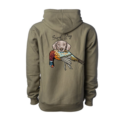 Weimaraner with a Pheasant / Olive (Premium Heavyweight) / XS