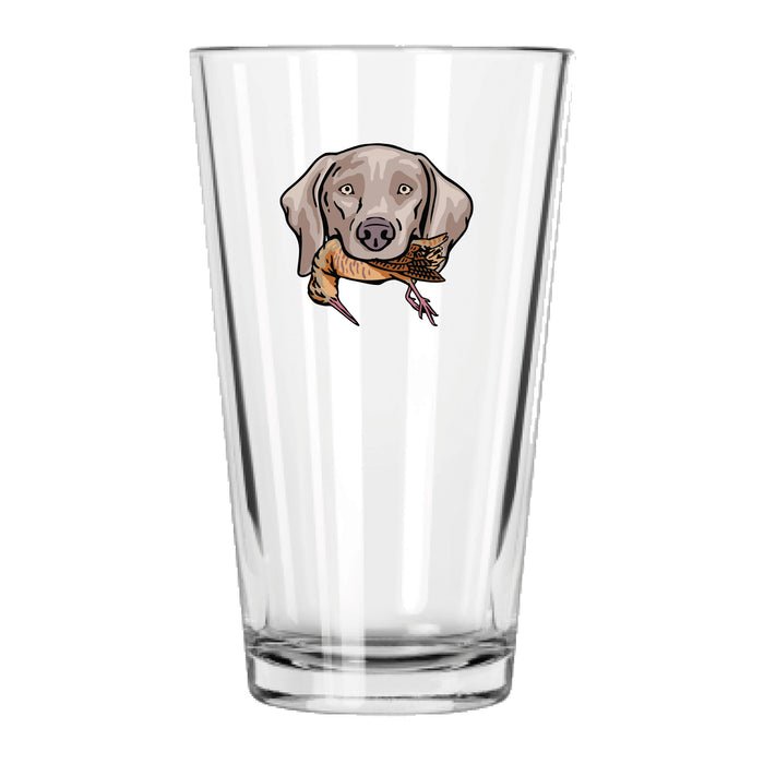 |Weimaraner with a Woodcock