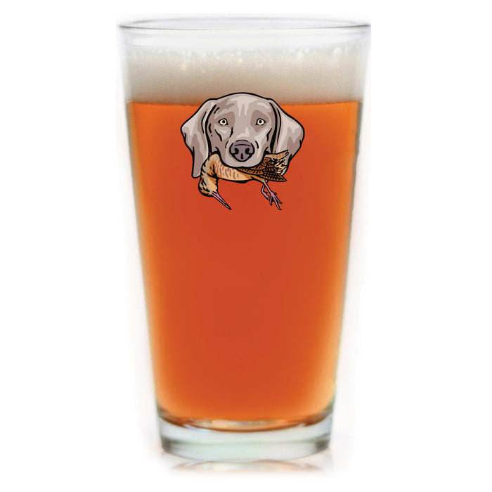 |Weimaraner with a Woodcock