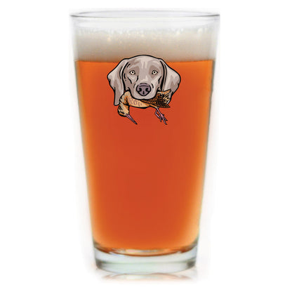 |Weimaraner with a Woodcock