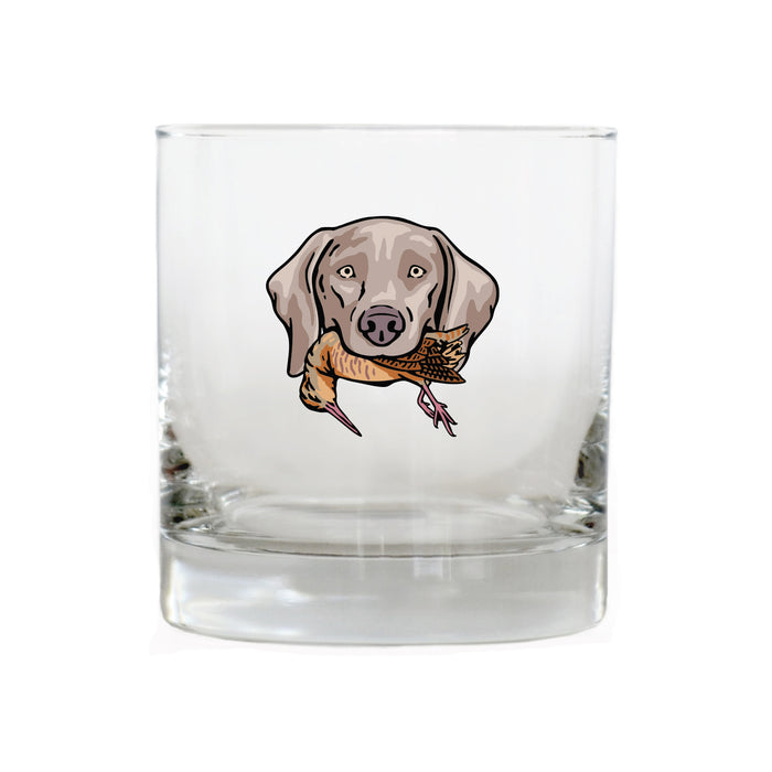 |Weimaraner with a Woodcock