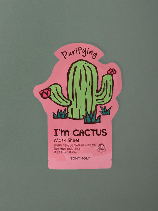 Tony Moly I Am Real Sheet Mask | Cactus-Image 1