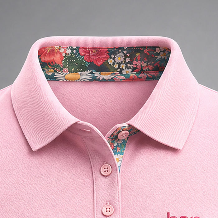Tvarra Polo Tshirt – Light Pink (Women Fit)