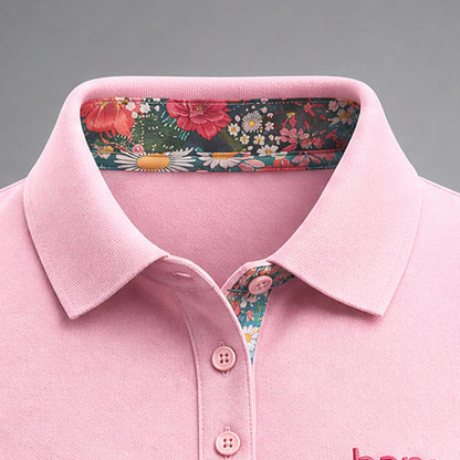 Tvarra Polo Tshirt – Light Pink (Women Fit)