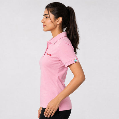 Tvarra Polo Tshirt – Light Pink (Women Fit)