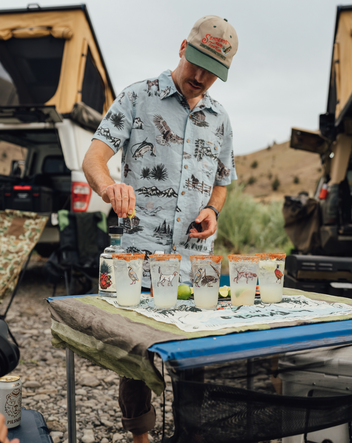 Upland Gamebirds Pint Glass