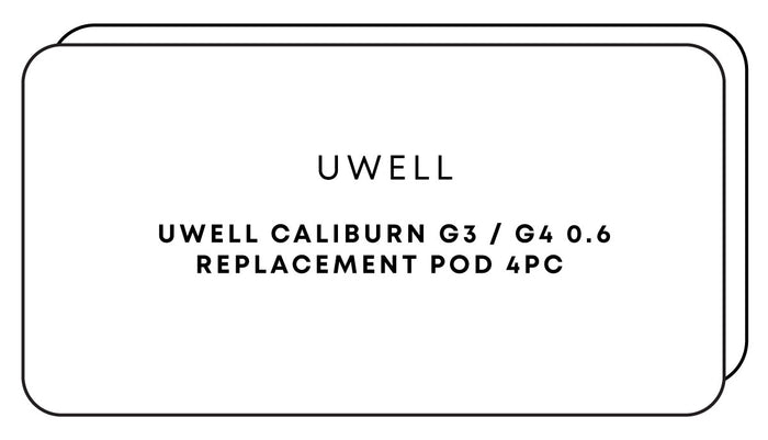 Uwell Caliburn G3 / G4 06 Replacement Pod 4pc | One Colour-Image 1