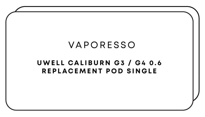 Uwell Caliburn G3 / G4 06 Replacement Pod Single | One Colour-Image 1