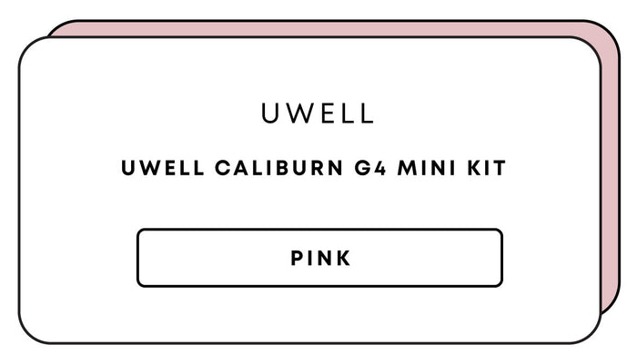 Uwell Caliburn G4 Mini Kit | Pink-Image 1