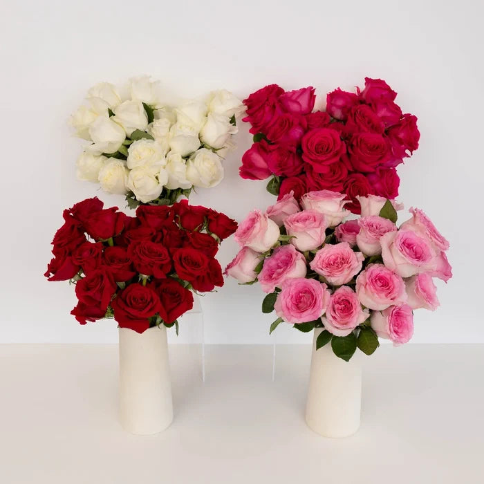 Valentines Day Love Pack Rose Special Vase - Image