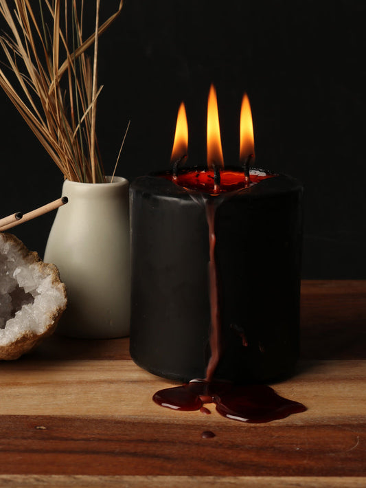 Vampire Tears Pillar Candle 75 cm | One Colour-Image 1