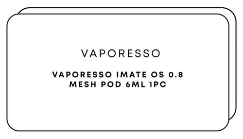 Vaporesso iMate OS 08 Mesh Pod 6mL 1pc | One Colour-Image 1