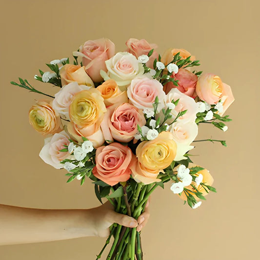 Victorian Garden Flower Bouquet