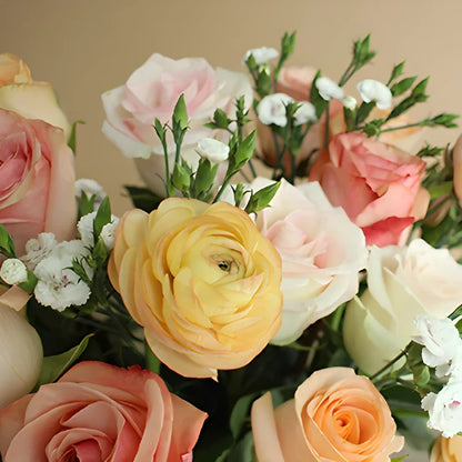 Victorian Garden Flower Bouquet