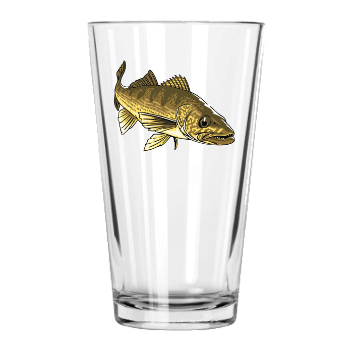 Walleye Pint Glass