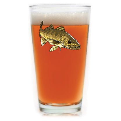 Walleye Pint Glass