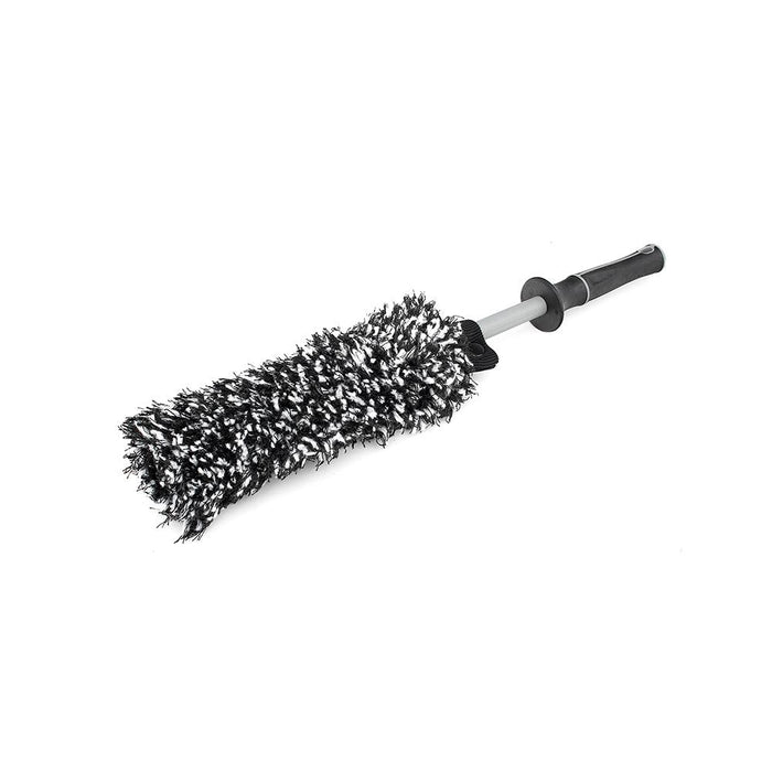 A detail Factory Wheel Brush on  a white background.