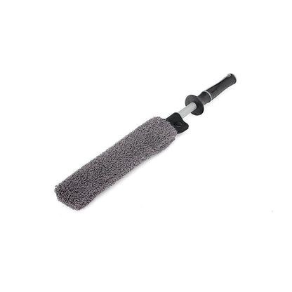 A detail Factory Wheel Brush on a white background.