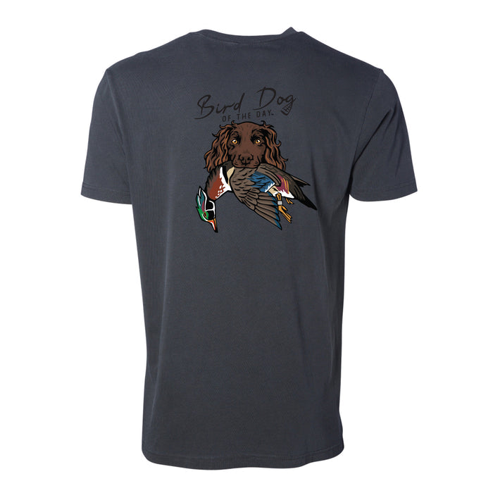 Boykin with a Wood Duck / Charcoal / XS